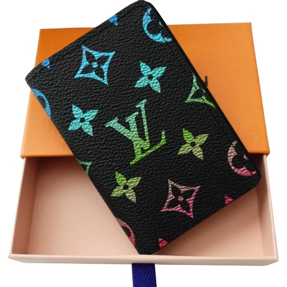 Louis Vuitton Iridescent Ombre Leather Wallet Pharrell Synesthesia NWT Box RARE - Picture 1 of 9